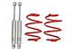 Touring Tech Performance Series Rear Lowering Springs with Shocks; 4-Inch (63-86 C10)