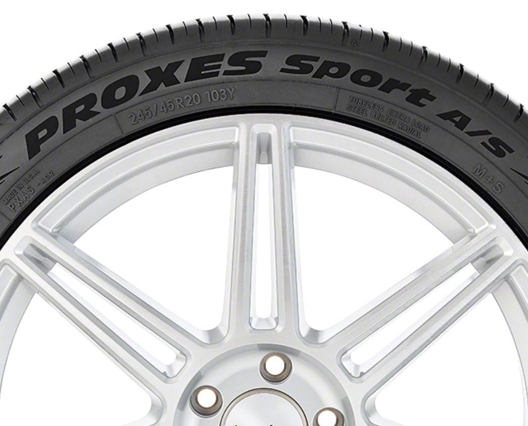 Toyo Ecklers Proxes A40 All-Season Tire 230480 (215/45R18)