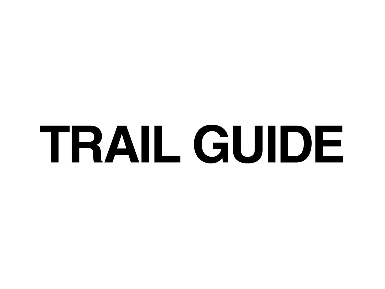Trail Guide Parts