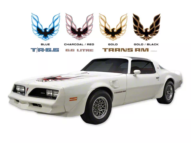 Trans Am Decal Set, 6 Piece, 1978 (Trans Am)