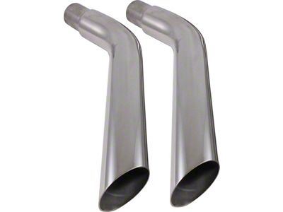 Trans Am & Formula Stainless Steel Exhaust Tips, 1974-1975