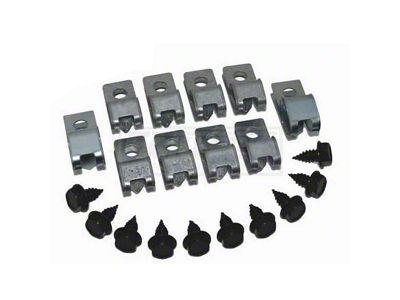 Trans Am Fuel Line Clips, 3/8, For Cars WIth Return Line, 1972-1974 (Trans Am)