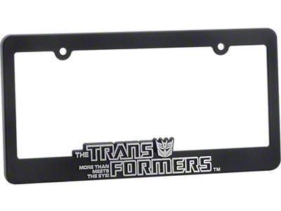 Transformers Decepticon License Plate Frame, ABS