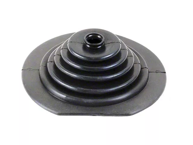 Transmission Floor Shift Boot - Round With Flat Side - V8 With 4-Speed Transmission