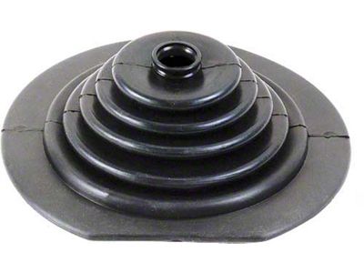 Transmission Floor Shift Boot - Round With Flat Side - V8 With 4-Speed Transmission