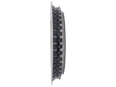 15-Inch Rally Wheel Trim; 2-5/8-Inch Deep; Stainless Steel (55-57 150, 210, Bel Air, Nomad)