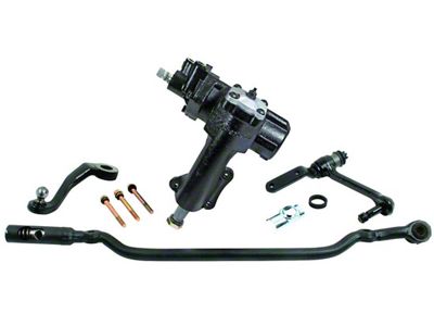 500 Series Power Steering Kit with Steering Linkage (55-57 150, 210, Bel Air, Nomad)