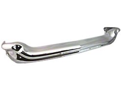 California Style Front Bumper; Chrome (1957 150, 210, Bel Air)