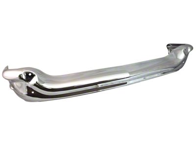 California Style Front Bumper; Chrome (1957 150, 210, Bel Air)