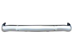 California Style Rear Bumper; Chrome (1955 150, 210, Bel Air, Excluding Station Wagon)