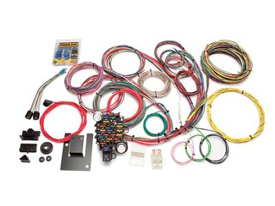 Circuit Classic-Plus Pre-Wired Fuse Block; 27-Circuit (55-57 150, 210, Bel Air, Nomad)