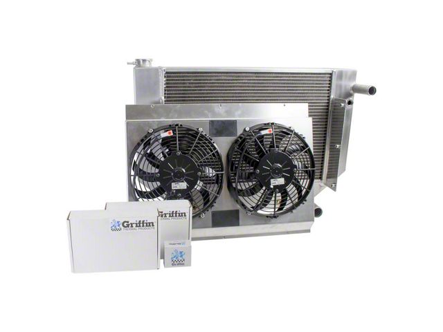 Comblift Radiator Ecklers ComboUnit CrossFlow Radiator for LS1 Engines; 2-Row (55-57 150 ...