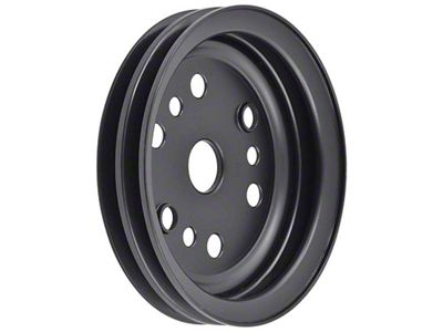 Crankshaft Pulley; Double Groove (55-57 Small Block V8 150, 210, Bel Air, Nomad w/ Short Water Pump)