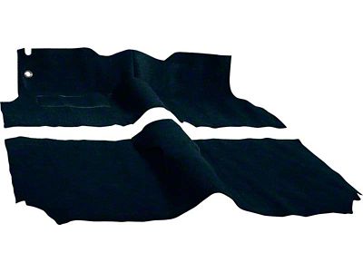 Daytona Weave Cut and Sewn Carpet Set (1955 150, 210, Bel Air, Nomad 2-Door Wagon w/ Bench Seat)