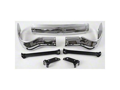 Front Bumper with Brackets (1955 150, 210, Bel Air)