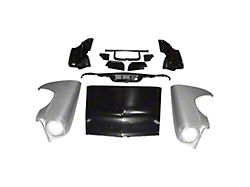 Front End Sheet Metal Kit with Smoothie Style Hood (1956 I6 150, 210, Bel Air, Nomad)