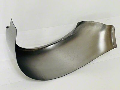 Headlight Eyebrow Panel; Passenger Side (1955 150, 210, Bel Air, Nomad)