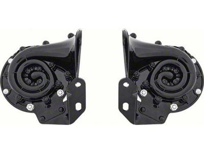 Horn Assemblies; Hi and Lo Note (55-56 150, 210, Bel Air, Nomad)