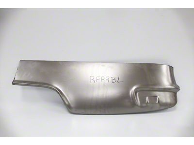Lower Rear Quarter Panel Section; Driver Side (1955 150, 210, Bel Air, Excluding Station Wagon)