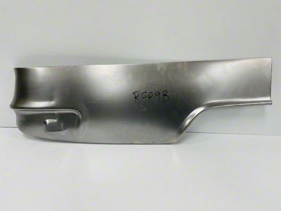 Lower Rear Quarter Panel Section; Passenger Side (1955 150, 210, Bel Air, Excluding Station Wagon)