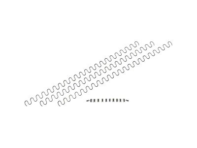 Lower Seat Spring Repair Kit (55-57 150, 210, Bel Air, Nomad)