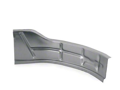 Middle Outer Wheel Well Section; Driver Side (1955 150, 210, Bel Air 2-Door Sedan)