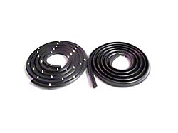 Molded Front Door Seals (55-57 150, 210, Bel Air 2-Door Hardtop, Convertible)