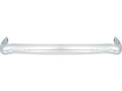OE Style 1-Piece Rear Bumper with Bumper Guard Holes; Chrome (1955 150, 210, Bel Air, Excluding Station Wagon)