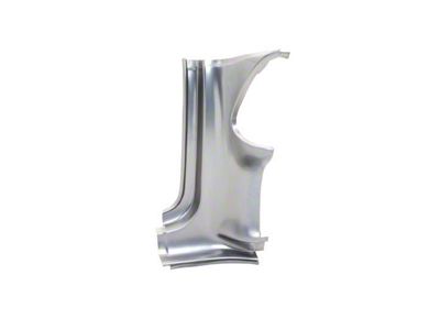 Outer Trunk to Quarter Panel Filler; Passenger Side (1955 150, 210, Bel Air, Excluding Station Wagon)