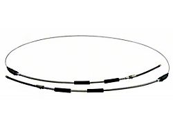 Parking Brake Cable; Rear (55-57 150, 210, Bel Air, Nomad)