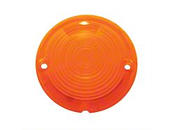 Parking Light Lens; Amber (1957 150, 210, Bel Air, Nomad)