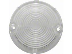 Parking Light Lens; Clear (1957 150, 210, Bel Air, Nomad)