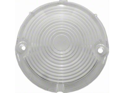 Parking Light Lens; Clear (1957 150, 210, Bel Air, Nomad)