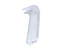 Quarter Panel Fin Corner; Chrome; Driver Side (1957 150, 210, Bel Air)