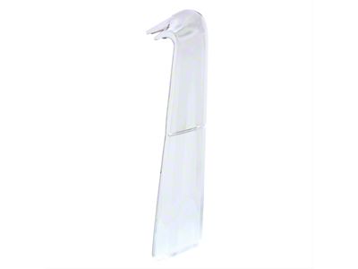 Quarter Panel Fin Corner; Chrome; Passenger Side (1957 150, 210, Bel Air)