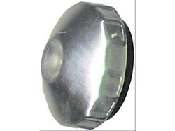 Radio Knob; Stainless Steel (1955 150, 210, Bel Air, Nomad)