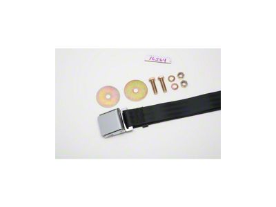 Rear Lap Belt with Chrome Buckle (55-57 150, 210, Bel Air, Nomad)
