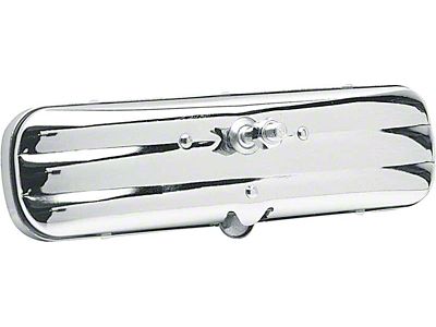 Rear View Mirror with Day/Night Button; Chrome (55-57 150, 210, Bel Air, Nomad)