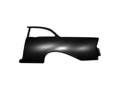 Replacement Quarter Panel Skin without Trim Holes; Passenger Side (1956 150 2-Door Sedan, 210 2-Door Sedan, Bel Air, 2-Door Sedan)