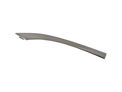 Short Upper Quarter Panel Molding; Driver Side (1957 210, Bel Air 2-Door)