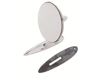 Side Mirror; Driver Side (55-57 150, 210, Bel Air, Nomad)