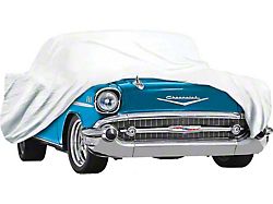 Titanium Plus Indoor/Outdoor Car Cover; Silver (1957 150, 210, Bel Air, Excluding Station Wagon)