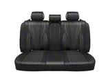 Touring Series Front and Rear Seat Covers; Black (Universal; Some Adaptation May Be Required)