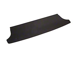 Trunk Panel Board; Black (55-57 150, 210, Bel Air Sedan, 4-Door Hardtop)