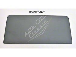 Vent Delete Door Glass; Smoke Tint (55-57 150, 210, Bel Air 2-Door Sedan, 2-Door Wagon, Sedan Delivery)