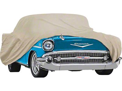 Weather Blocker Plus Outdoor Car Cover; Tan (1957 150, 210, Bel Air, Excluding Station Wagon)