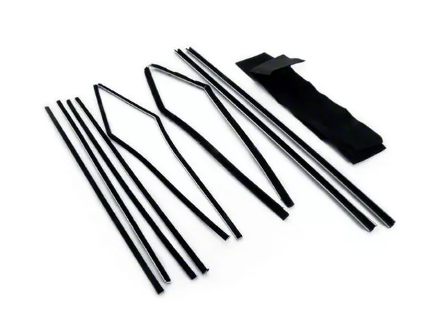 Ecklers Window Felt Kit (55-57 150, 210 2-Door Hardtop)