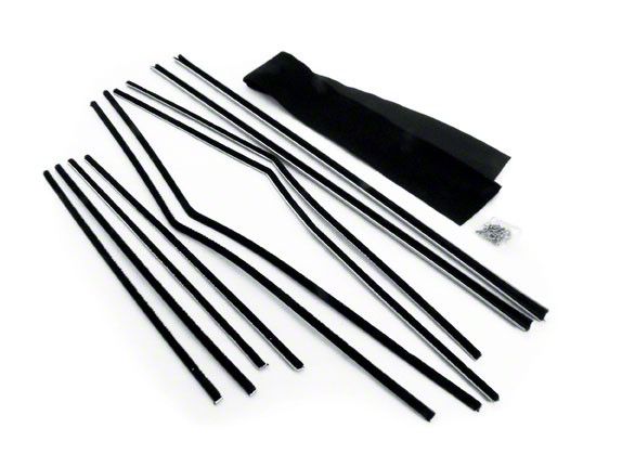 Ecklers Window Felt Kit (56-57 Bel Air 4-Door Hardtop)