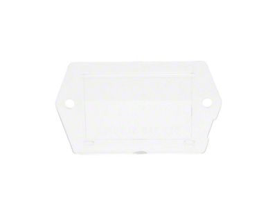 Trim Parts License Plate Light Lens (70-73 Camaro)