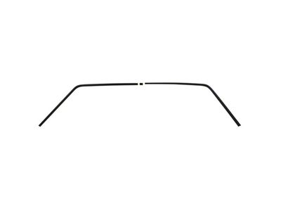 Trim Parts Rear Window Trim Set; 3-Pieces (66-67 LeMans 4-Door, Tempest 4-Door)